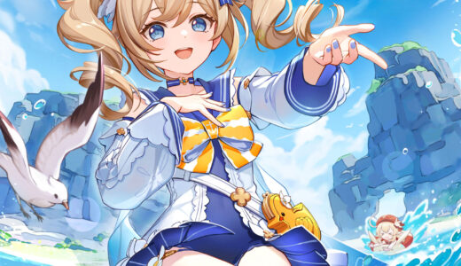 【原神】バーバラの公式イラスト