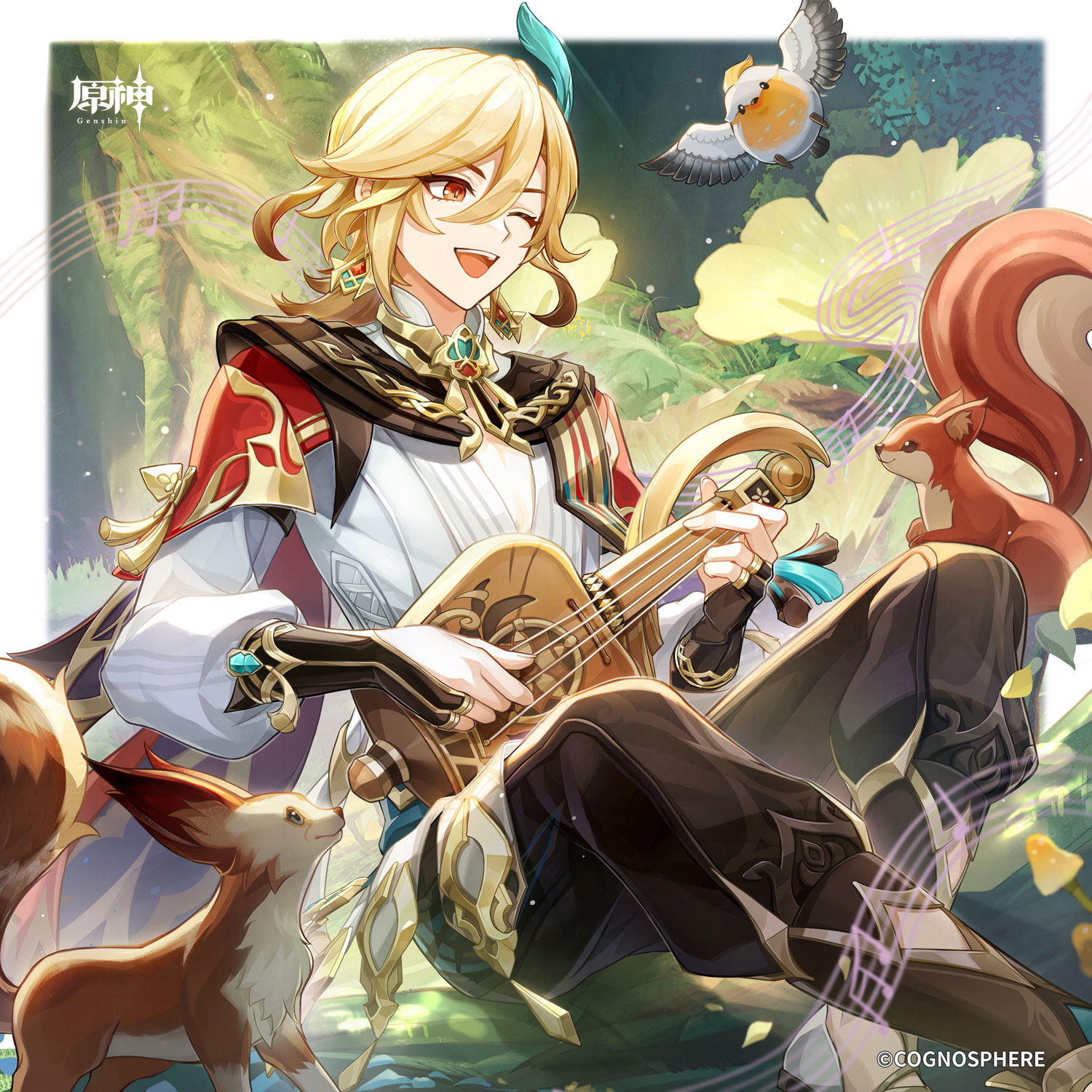 原神　カーヴェ　手描き　イラスト　色紙 原神】カーヴェの公式イラスト - 原神攻略まとめ│9-gld