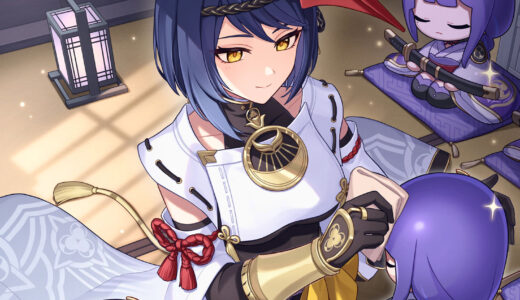 【原神】九条裟羅（くじょうさら）の公式イラスト