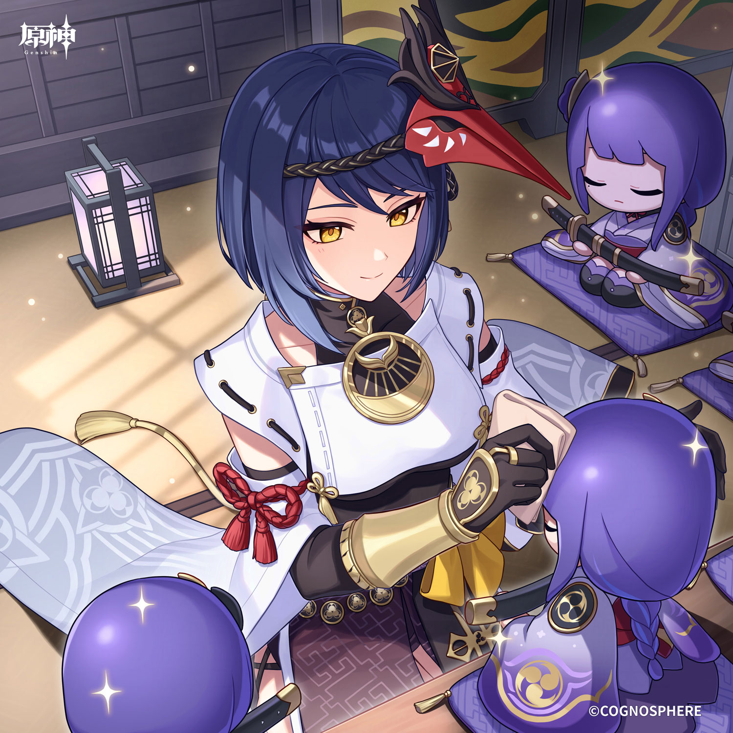 原神】九条裟羅（くじょうさら）の公式イラスト - 原神攻略
