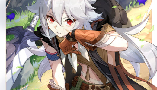 【原神】レザーの公式イラスト