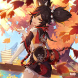 【原神】辛炎(しんえん)の公式イラスト