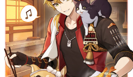 【原神】トーマの公式イラスト