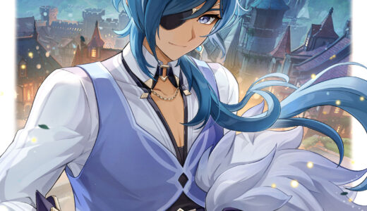 【原神】ガイアの公式イラスト