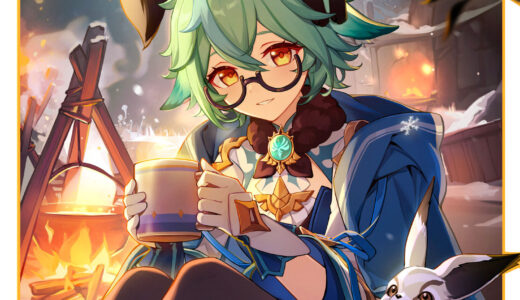 【原神】スクロースの公式イラスト