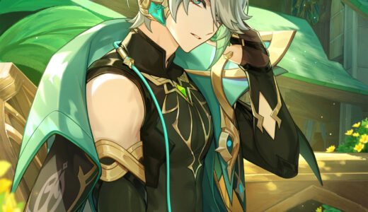 【原神】アルハイゼンの公式イラスト