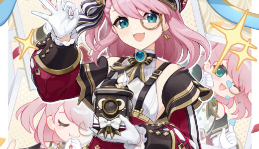 【原神】シャルロットの公式イラスト