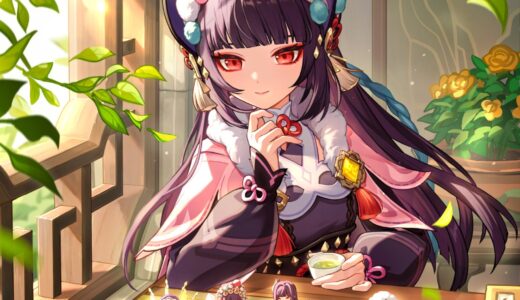 【原神】雲菫(うんきん)の公式イラスト