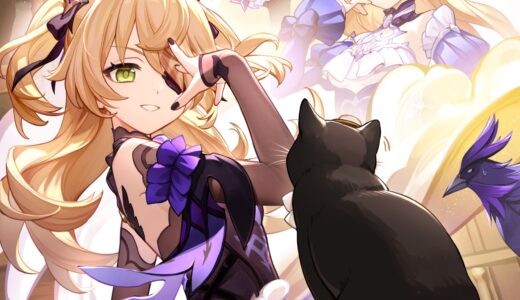 【原神】フィッシュルの公式イラスト