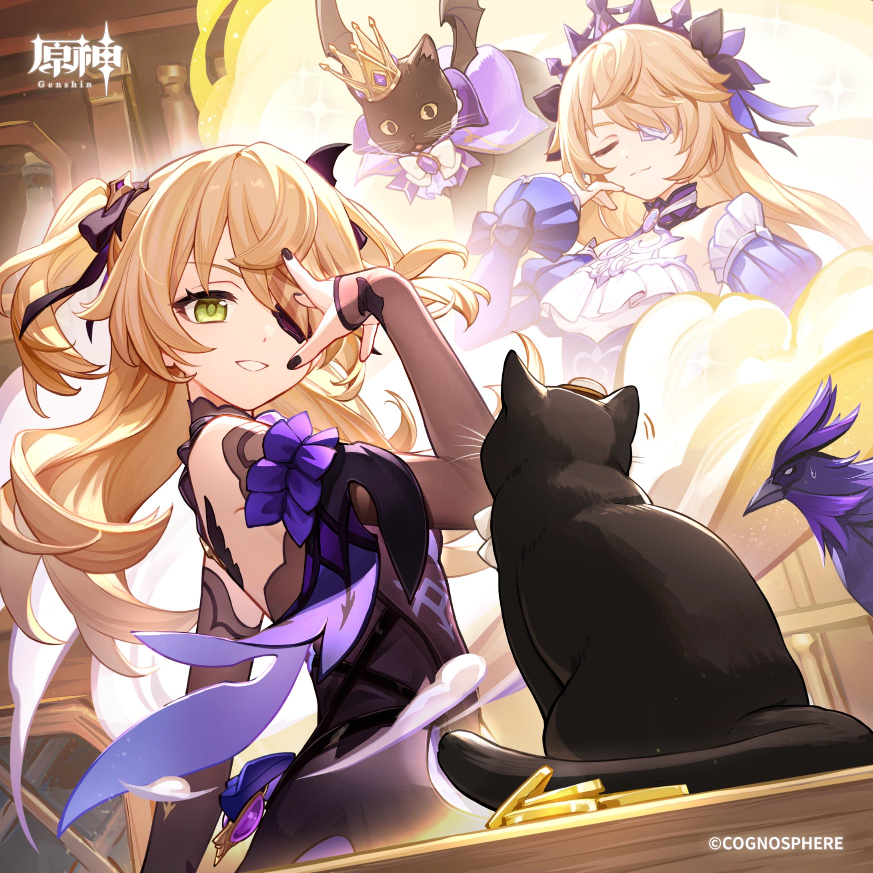 原神】フィッシュルの公式イラスト | 原神攻略まとめ│9-gld