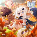 【原神】パイモンの公式イラスト