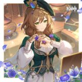 【原神】リサの公式イラスト