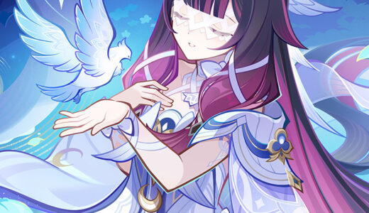 【原神】コロンビーナ・ハイポセレニアの公式イラスト